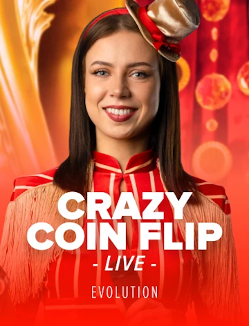 Crazy Coin Flip slot by Evolution at Neptune Play Casino, RTP 97.3%