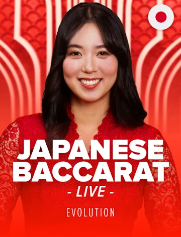 Japanese Baccarat slot by Evolution at Neptune Play Casino, RTP 97.3%